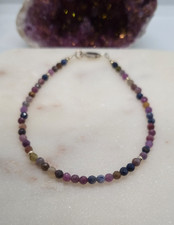 Ruby sapphire bracelet. for sale  LONDON