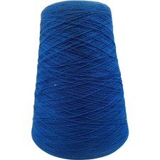 Fios de tricô vintage Dixie 20/2 acrílico azul cobalto 16830 comprar usado  Enviando para Brazil