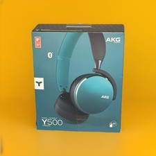  Fones de ouvido supra-auriculares dobráveis sem fio AKG Y500 VERDE OCEANO comprar usado  Enviando para Brazil