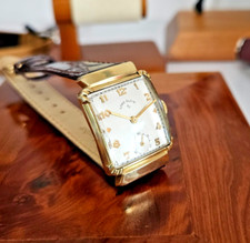Usado, Relógio de pulso Elgin vintage restaurado com bom gosto por volta de 1940 com uma caixa art déco comprar usado  Enviando para Brazil