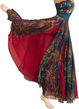 Bauchtanz rock chiffon gebraucht kaufen  Berlin
