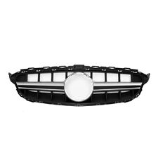 Grelha frontal prata para Mercedes Benz W205 Classe C C180 C300 C250 C43 2015-2021 comprar usado  Enviando para Brazil