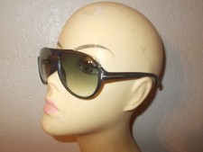 Óculos de sol Tom Ford Dimitry TF 334 02W armação preta fosca lentes azuis, usado comprar usado  Enviando para Brazil