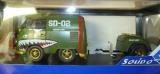 1/18 ( IB 39) 1950 Kool Kombi, VW van com reboque, na caixa, a caixa pode, usado comprar usado  Enviando para Brazil