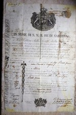 Passaporto francesco prinetti usato  Italia