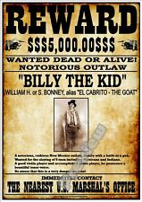 Billy kid wanted for sale  MANCHESTER