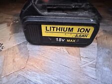 Dewalt battery 18v for sale  LONDON