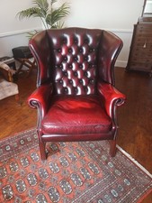 Vintage oxblood leather for sale  BARNET