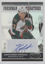 Espelho Hot Box 2012-13 Certificado /50 Kristopher Foucault Kris #168 Rookie RC comprar usado  Enviando para Brazil
