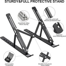 Adjustable foldable laptop for sale  GLASGOW