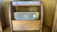 Vintage LYCO Groomer Shoe Shine Box Lyons & Company New York and Horsehair Brush comprar usado  Enviando para Brazil