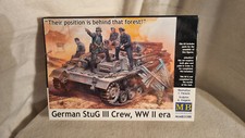 Master Box N° MB35208 German StuG III Crew WWII era 1:35 ungebaut OVP K001-409 comprar usado  Enviando para Brazil