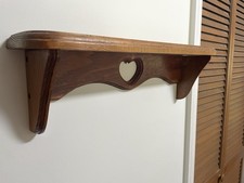 Vtg wooden heart for sale  Lancaster