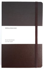 Moleskine dark brown for sale  SHEFFIELD
