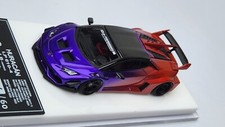 Lamborghini Huracan LP610-4 LB Performance resina roxa/vermelha Veloce 1:64 comprar usado  Enviando para Brazil