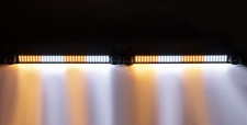 Usado, 2x15,7" luzes estroboscópicas de emergência interior aviso de para-brisa segurança lâmpada intermitente comprar usado  Enviando para Brazil