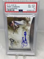 Usado, 2015 Leaf Q autógrafos prata #A-JC2 Jimmy Connors PSA 8 (Top Pop) comprar usado  Enviando para Brazil