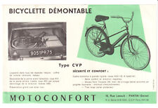 Buvard motoconfort bicyclette d'occasion  Paris XVII