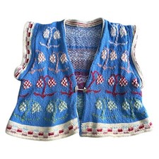 Vintage vest hand for sale  UK
