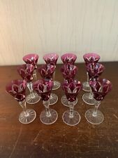 12 Copas De Licor Modelo Camargue En Cristal De Saint Louis (Precio De Las 12), usado comprar usado  Enviando para Brazil