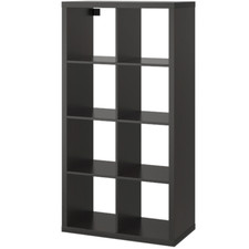 IKEA Kallax Regał 77x147x39 Regał na książki Półka ścienna Przegroda pokojowa Czarny brąz na sprzedaż IKEA Kallax Regał 77x147x39 Regał na książki Półka ścienna Przegroda pokojowa Czarny brąz na sprzedaż  Wysyłka do Poland