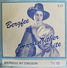 Bergfee konzertzither saite gebraucht kaufen  Traunreut