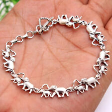 Pulseira feminina de prata elefante promessa de amor mãe e bebê MR#184 comprar usado  Enviando para Brazil