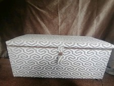 Beige cream patterned for sale  BELPER