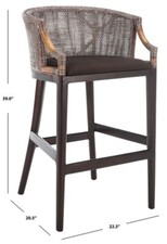 Safavieh brando barstool for sale  Whitestown