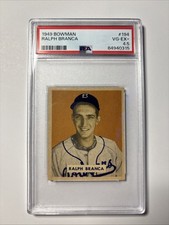 1949 Bowman Rookie #194 Ralph Branca PSA 4.5 MUITO BOM ESTADO-EX+ Brooklyn Dodgers comprar usado  Enviando para Brazil