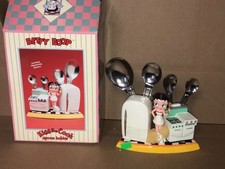 BETTY BOOP KIT DE SUPORTE DE COLHER DE MEDIÇÃO KIS THE COOK 2003 CARACTERÍSTICAS KING comprar usado  Enviando para Brazil
