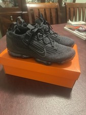Usado, Air VaporMax 2021 Flyknit 'Triple Black' tamanho 8 usado uma vez comprar usado  Enviando para Brazil