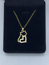 Collier pendentif chat d'occasion  Le Blanc-Mesnil