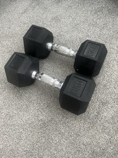 Hex dumbbells set for sale  PRESTON