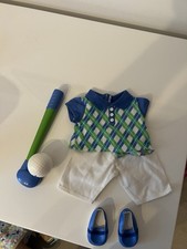 Fantasia de golfe American Girl Bitty Twin Boy boneca com taco de golfe e bola comprar usado  Enviando para Brazil
