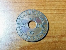 Raro gettone societa usato  Monreale