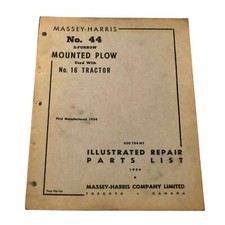 Massey harris repair for sale  Montgomery Center