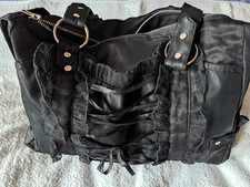 Gothic tasche rüschen gebraucht kaufen  Halberstadt