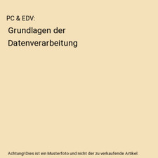 Edv grundlagen datenverarbeitu gebraucht kaufen  Trebbin