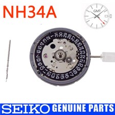 Black Date substituição original GMT NH34A NH34 movimento automático alta precisão, usado comprar usado  Enviando para Brazil
