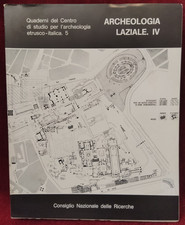 Archeologia laziale cnr usato  Roma