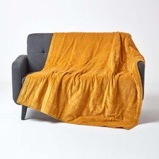Mustard yellow velvet for sale  CRADLEY HEATH