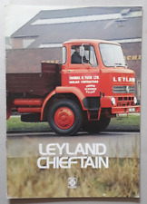 Leyland chieftain brochure for sale  BOURNE