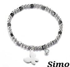 Bracciale donna argento usato  Italia