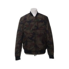 Pull & Bear, kurtka bomberka, męska, rozmiar: L, zielona, poliester, kamuflaż #DlW na sprzedaż  PL