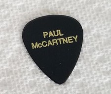 Prateleira de palheta de guitarra Paul McCartney ouro preto lado único 1990 turnê K5 comprar usado  Enviando para Brazil