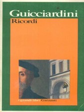 Ricordi guicciardini francesco usato  Italia