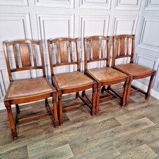 Antique set oak for sale  SPILSBY