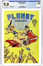 Usado, Planet Comics #1 CGC 9.0 1988 4527881003 comprar usado  Enviando para Brazil