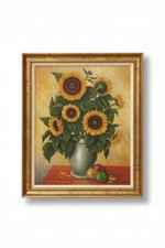 Bild vase sonnenblumen gebraucht kaufen  Mönchengladbach